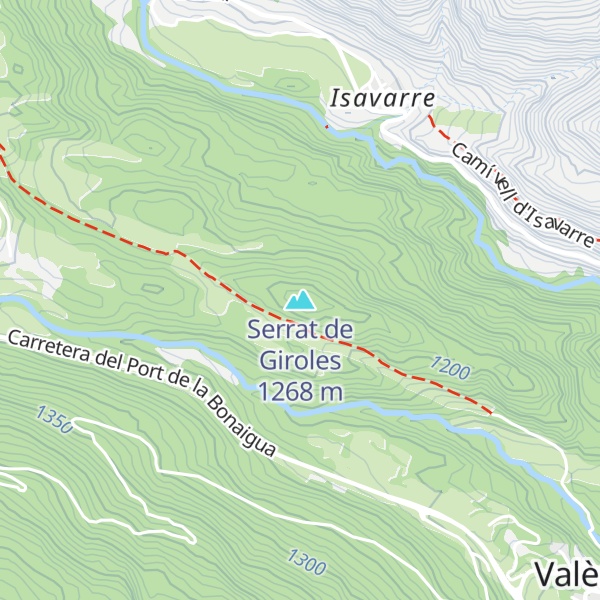 Map of Serrat de Giroles