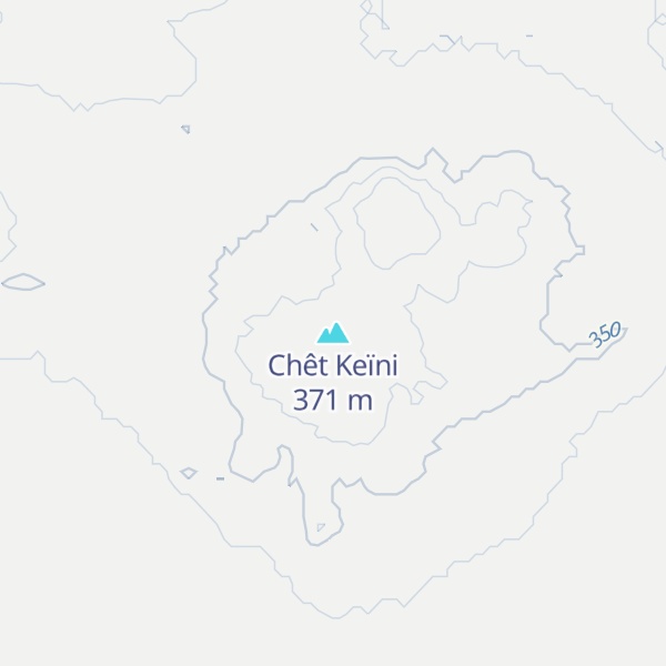 Map of Chêt Keïni