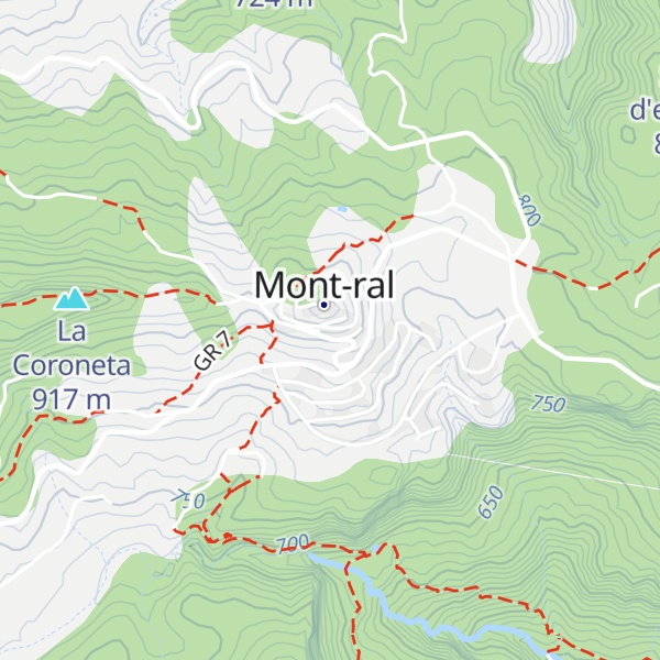 Map of Refugi Musté Recasens