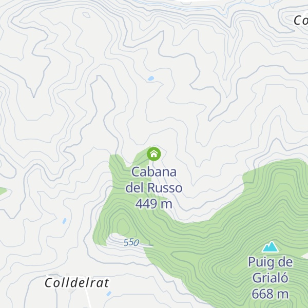 Map of Cabana del Russo