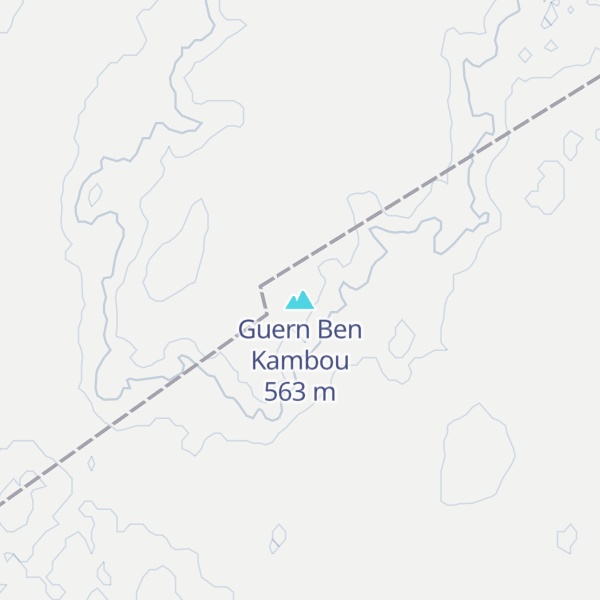 Map of Guern Ben Kambou