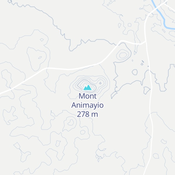 Map of Mont Animayio