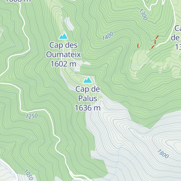 Map of Cabane du Pas de Tartet