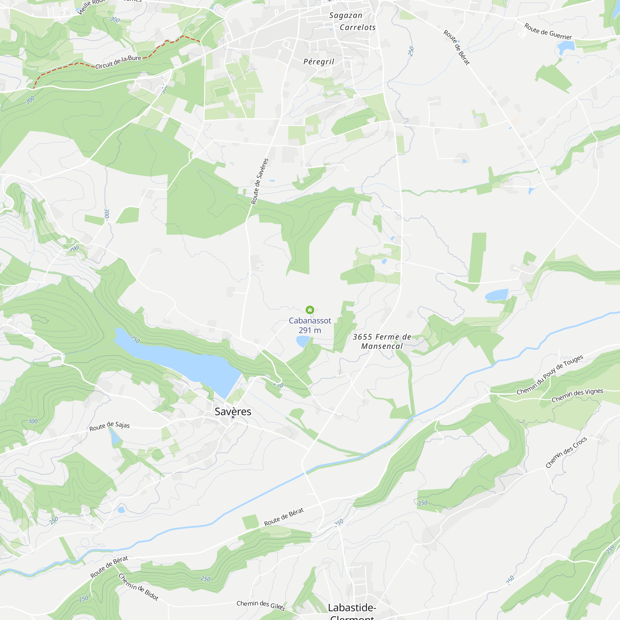 Cabanassot map