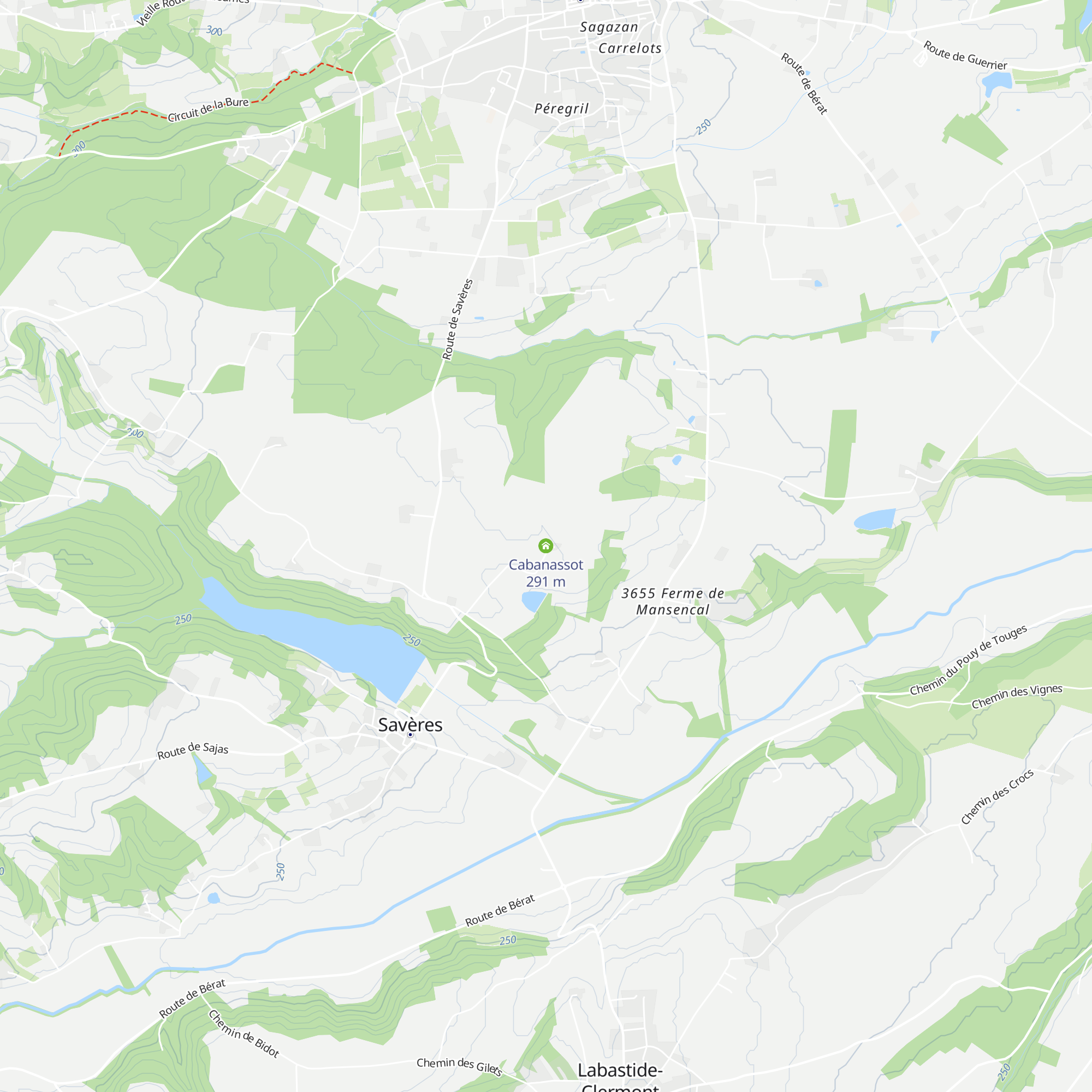 Cabanassot map