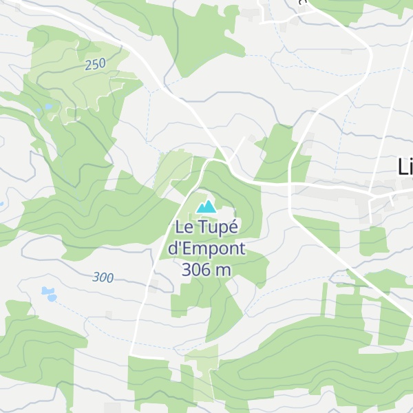 Map of Le Tupé d'Empont