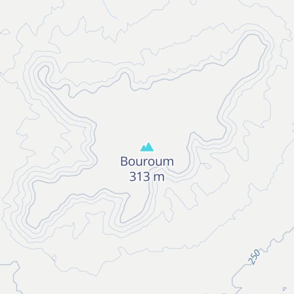 Map of Bouroum