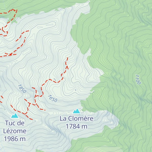 Map of Cabane de la Soulas - Ustou