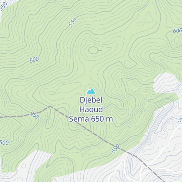 Map of Djebel Haoud Sema