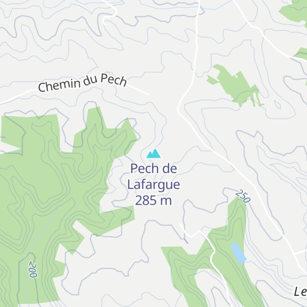 Map of Pech de Lafargue