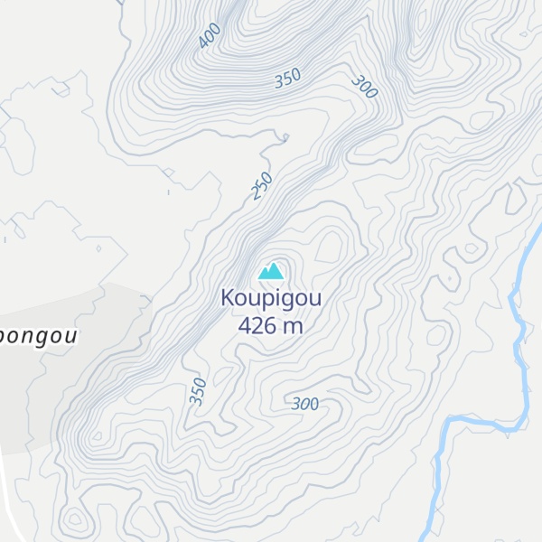 Map of Koupigou