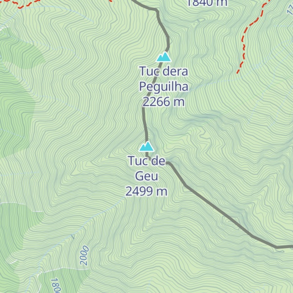 Map of Tuc de Geu