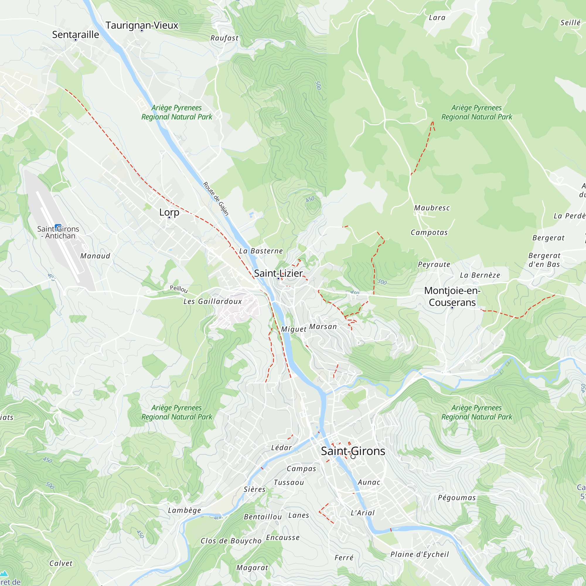 Halte Jacquaire map