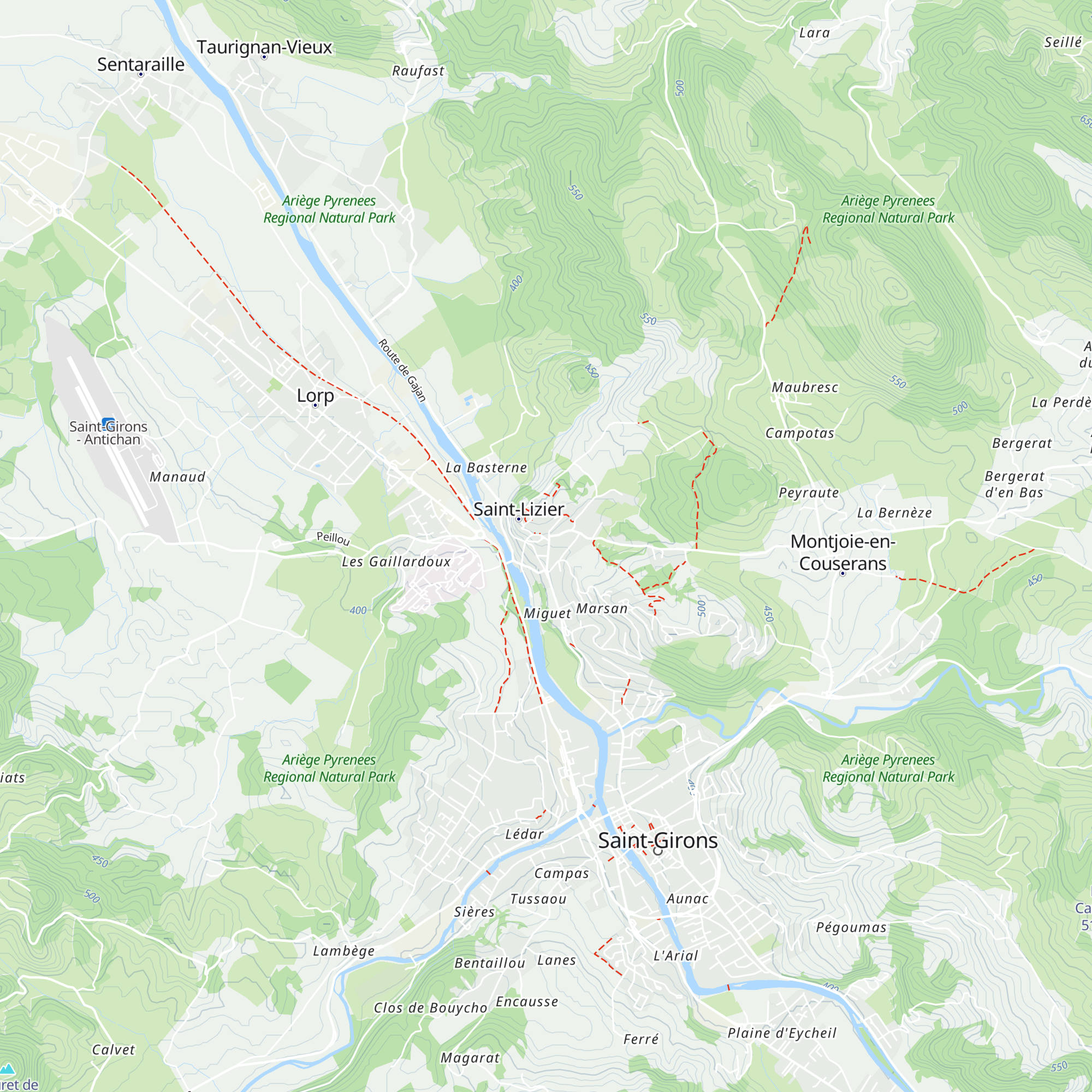 Halte Jacquaire map