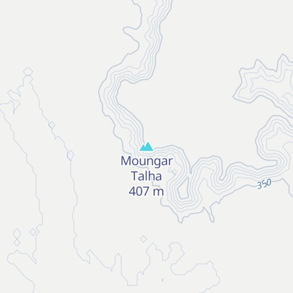 Map of Moungar Talha