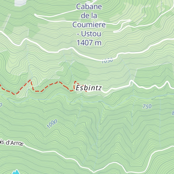Map of Gîte d'Esbintz
