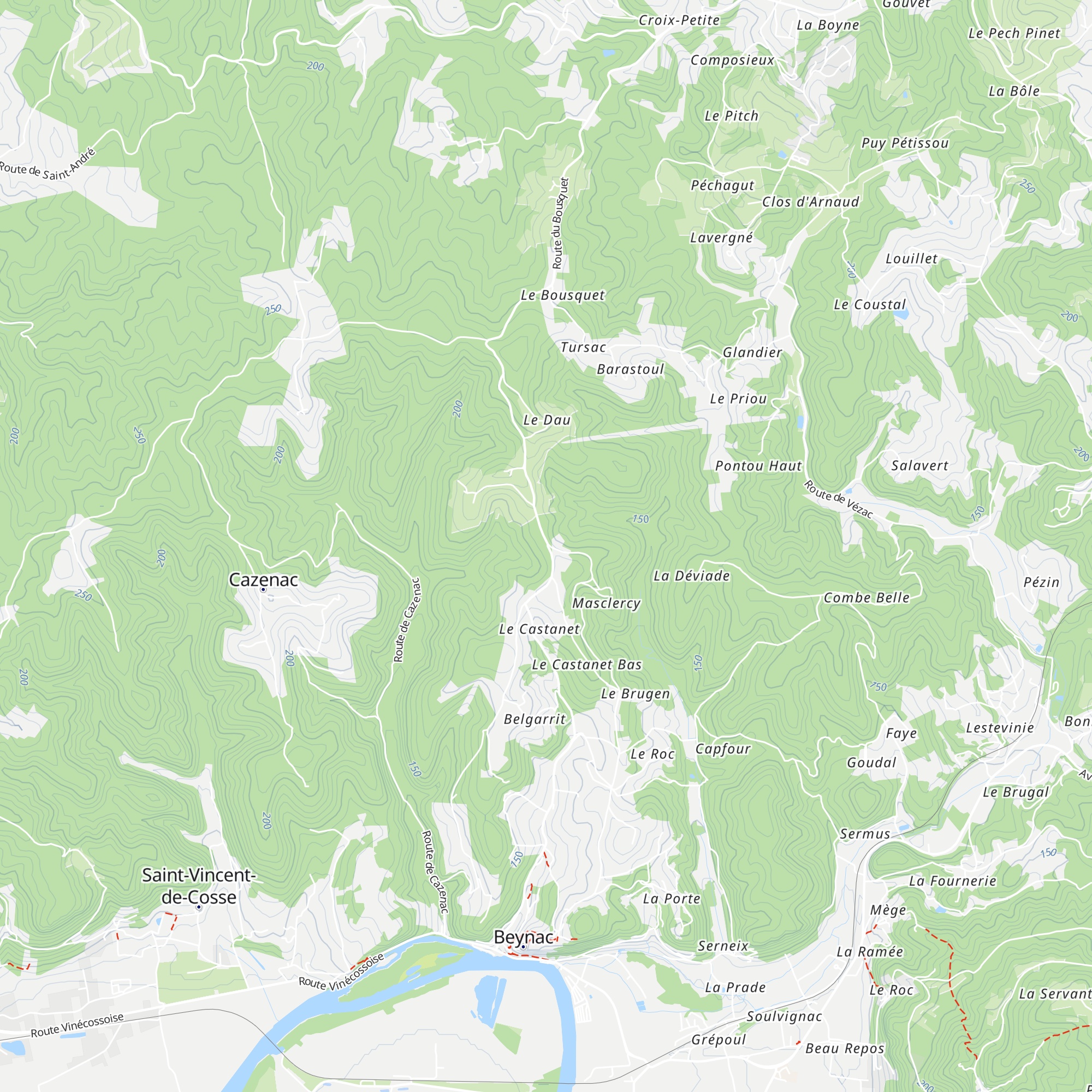 Cabane de chasseurs map