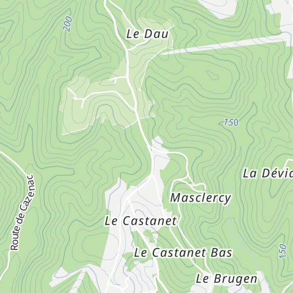 Map of Cabane de chasseurs