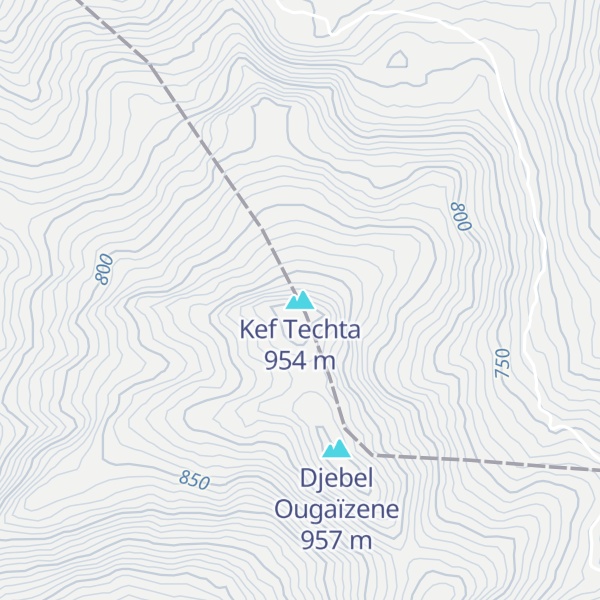 Map of Kef Techta