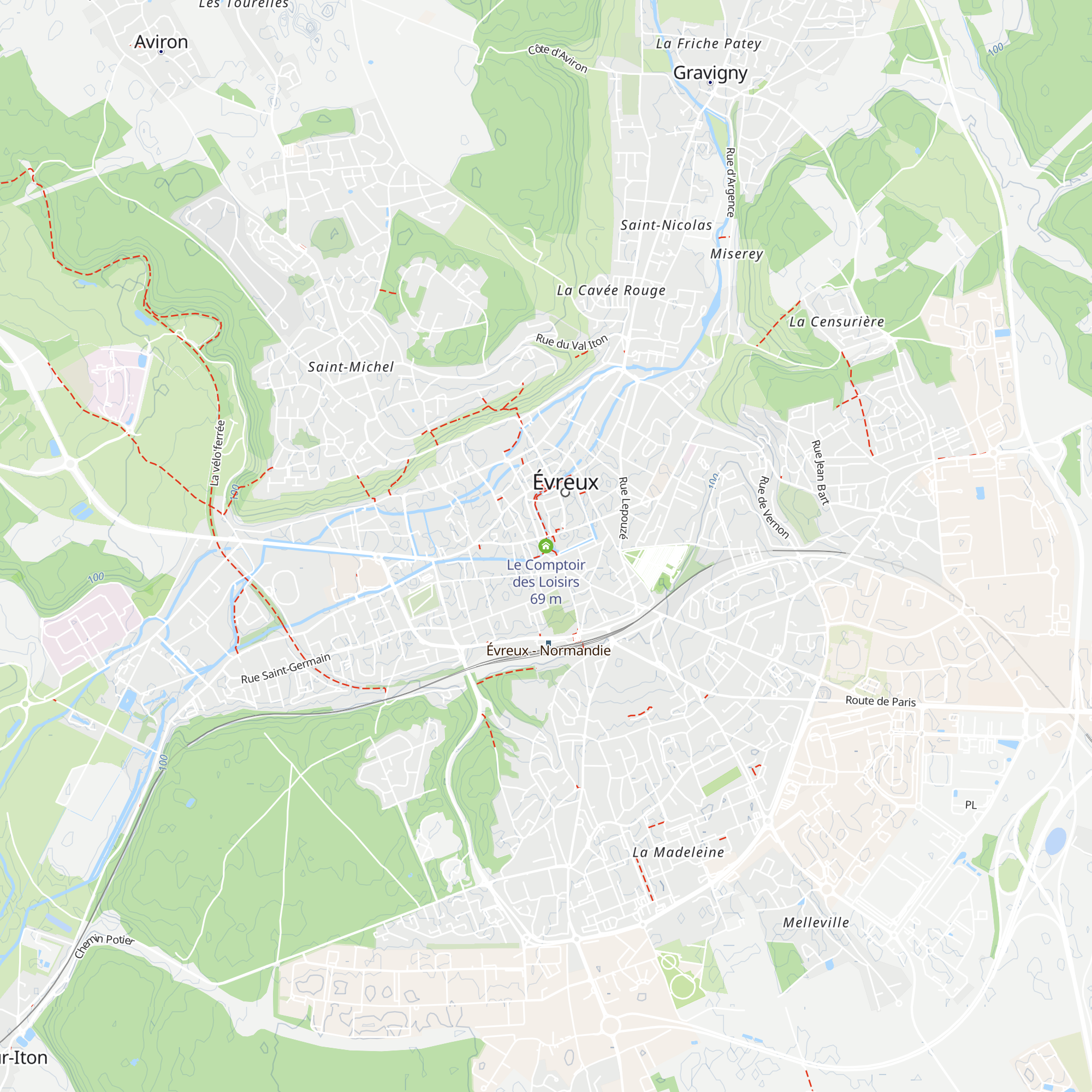 Le Comptoir des Loisirs map