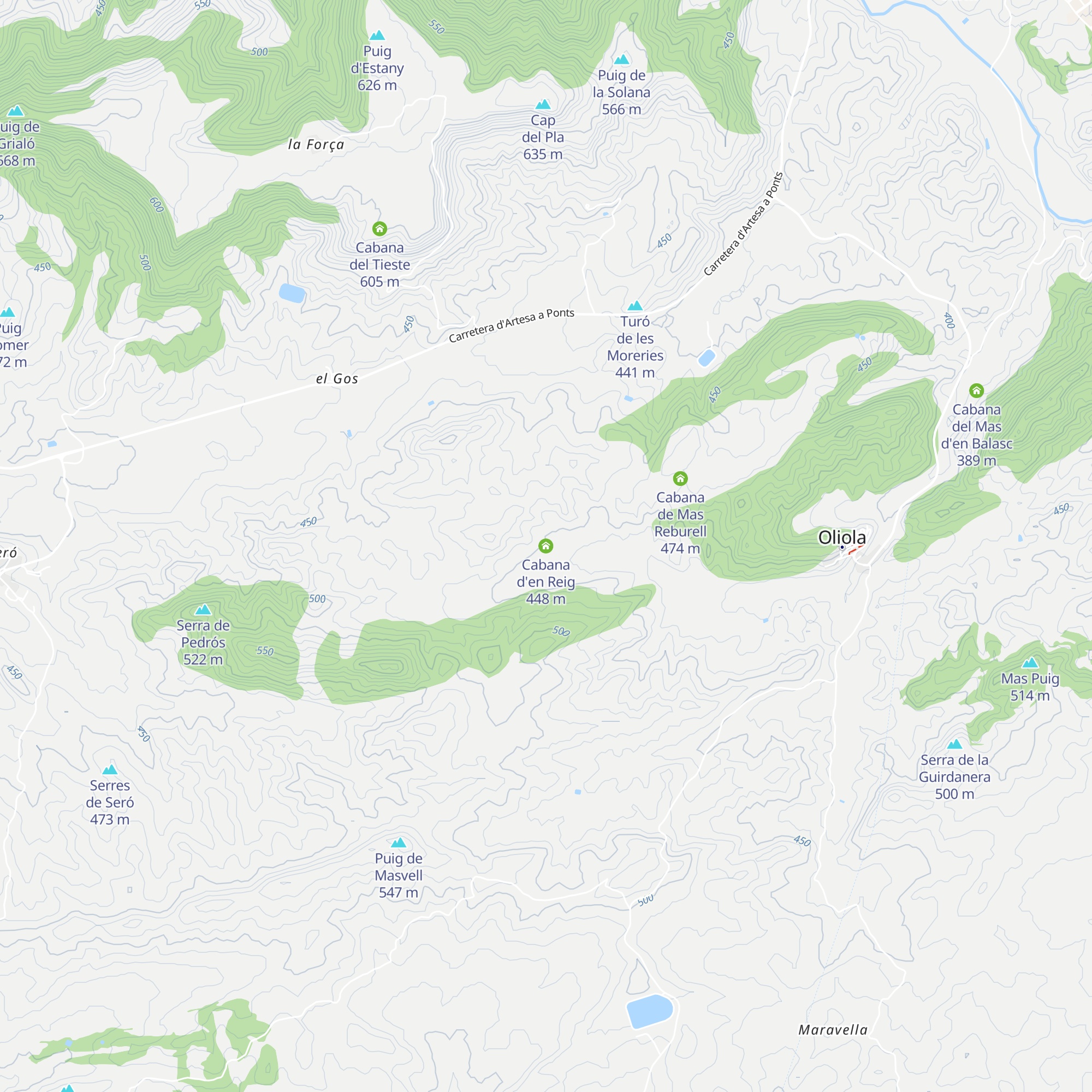 Cabana d'en Reig map