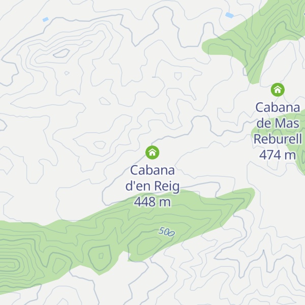Map of Cabana d'en Reig