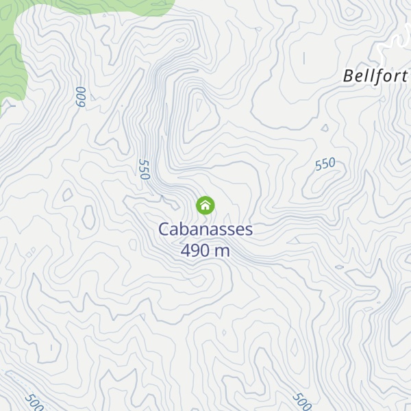 Map of Cabanasses