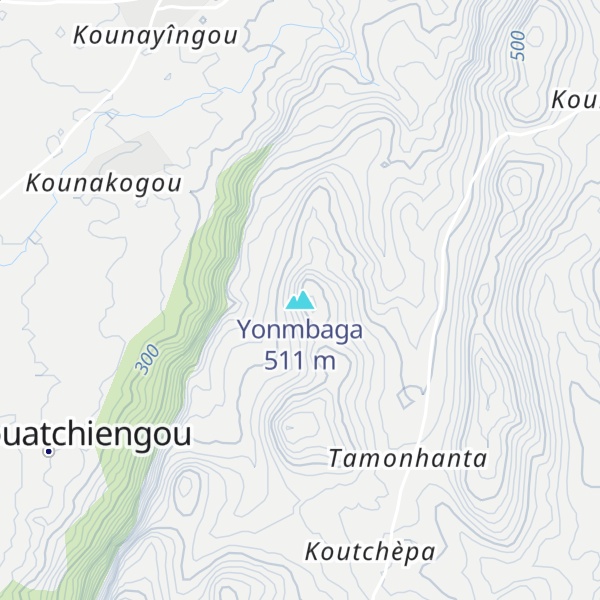 Map of Yonmbaga