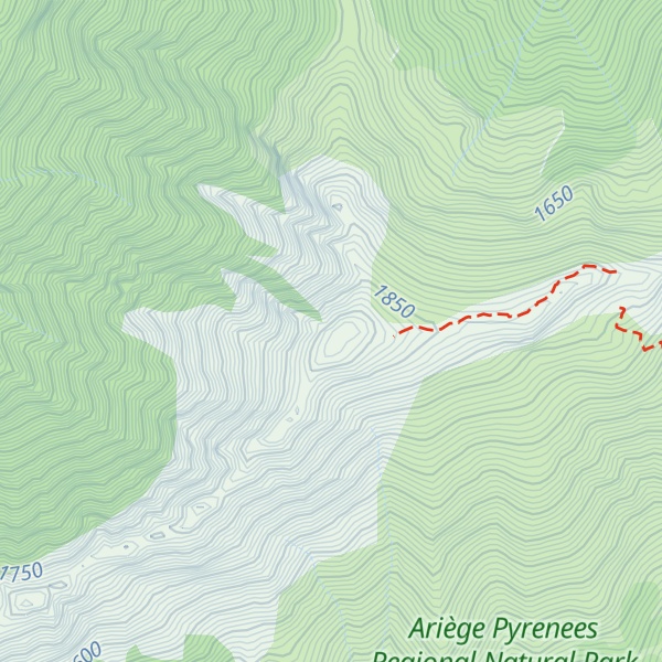 Map of Pic de Fonta