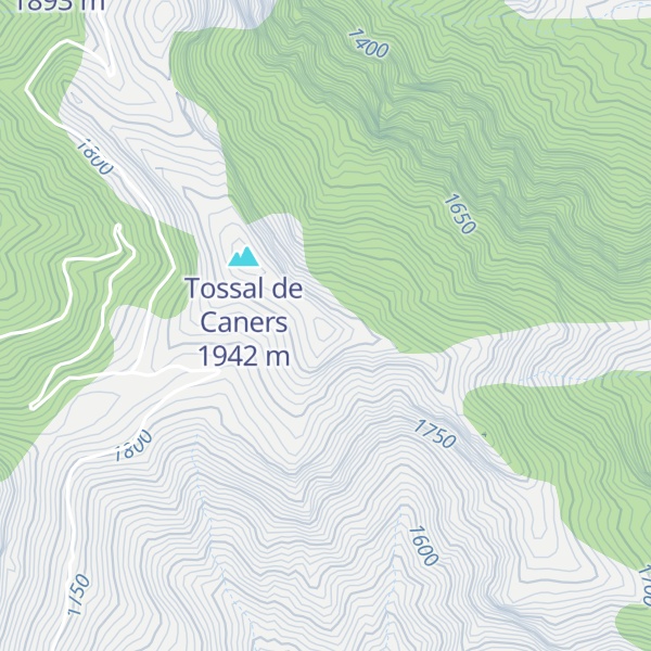 Map of Pic de l'Ordi