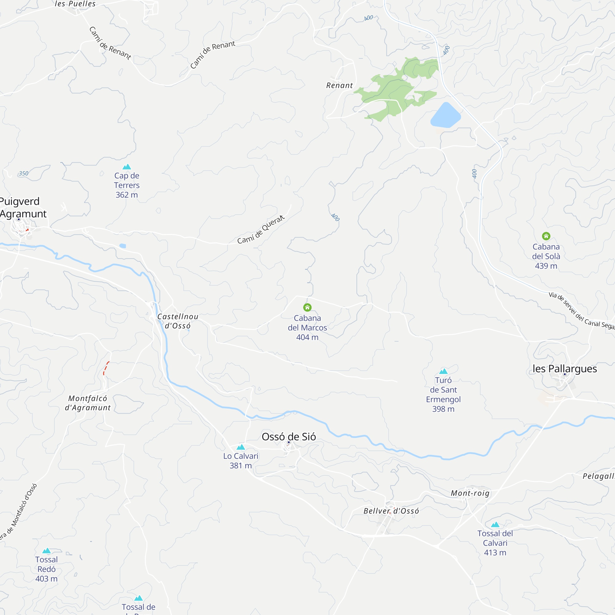 Cabana del Marcos map