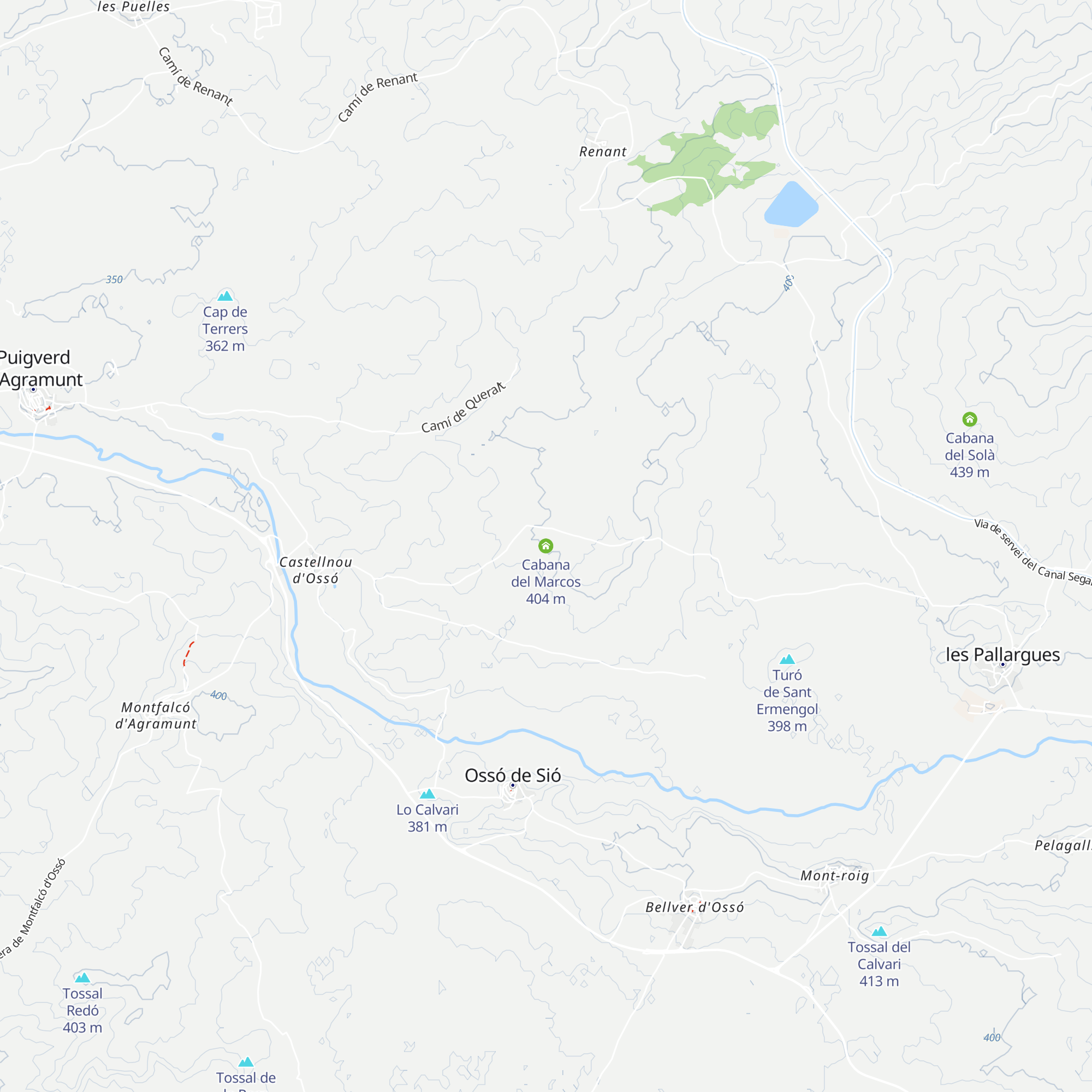 Cabana del Marcos map