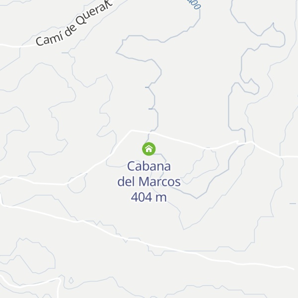Map of Cabana del Marcos