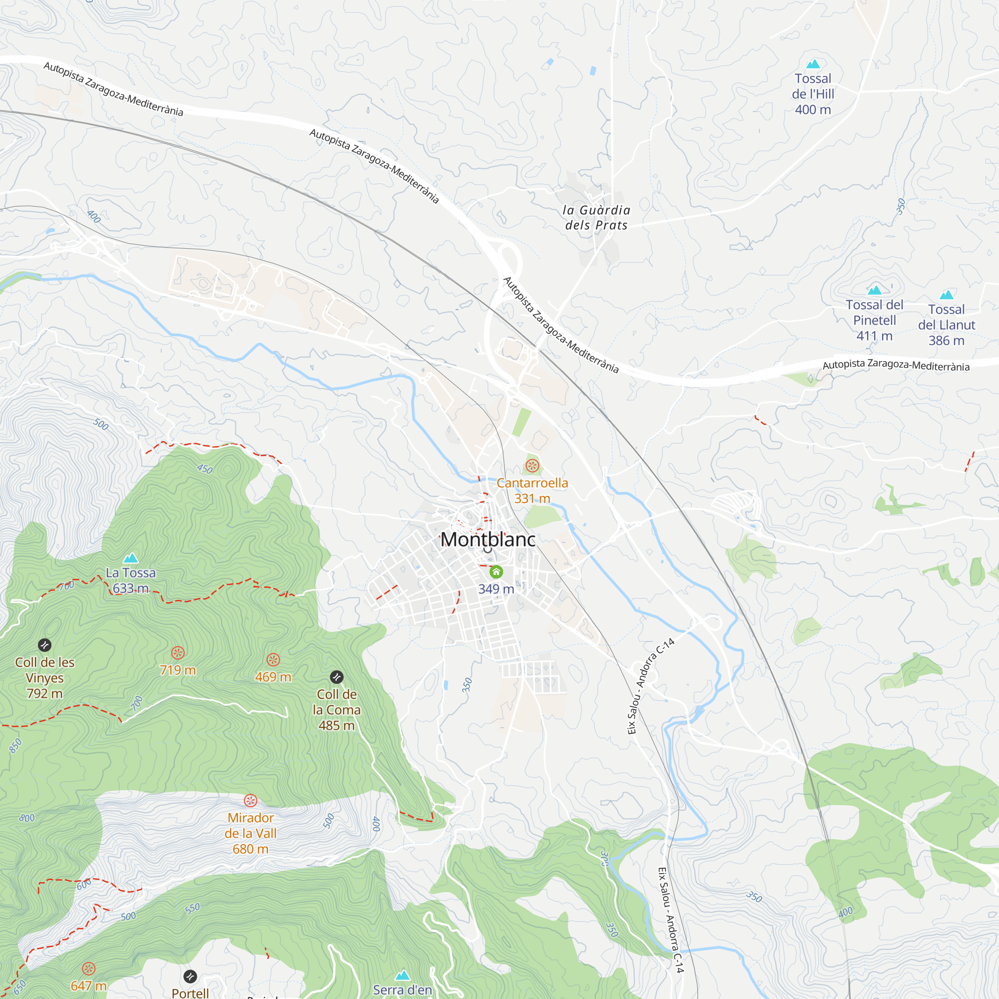 Oficina de Turisme de Montblanc map