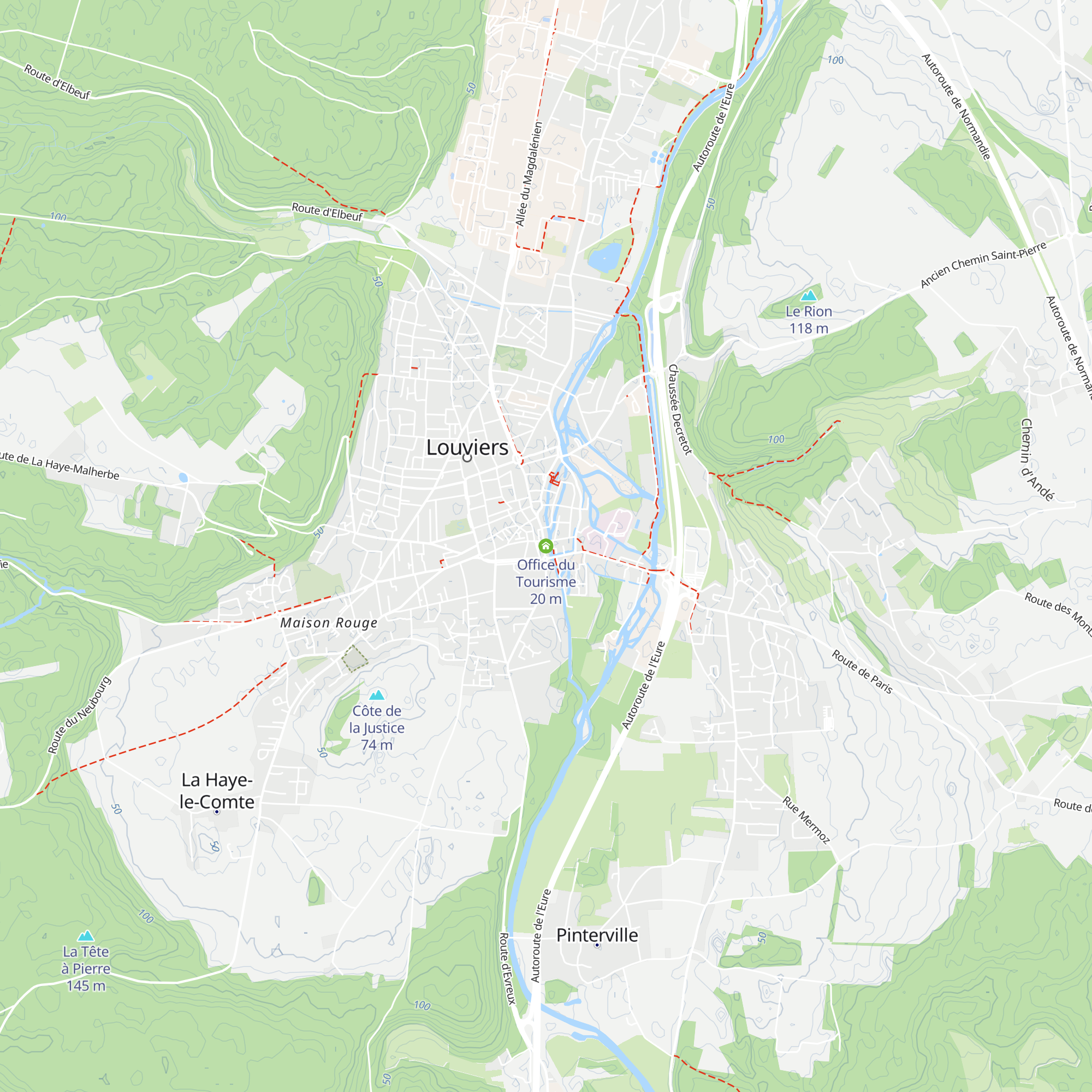 Office du Tourisme map