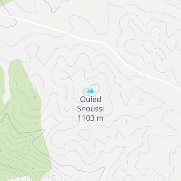 Map of Ouled Snoussi