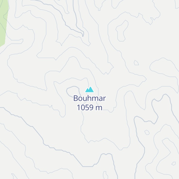 Map of Bouhmar