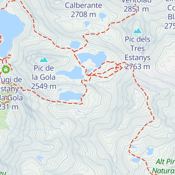 Map of Cabana de Ventolau