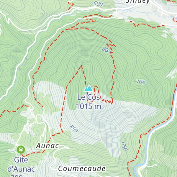 Map of Le Cos