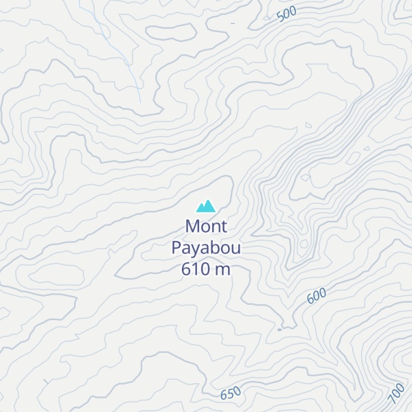 Map of Mont Payabou