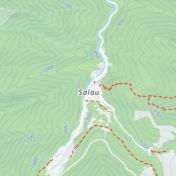 Map of Gîte de Couflens Salau