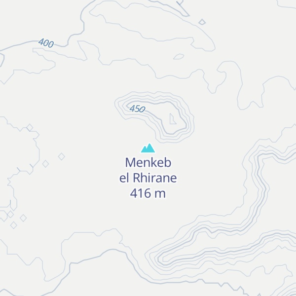 Map of Menkeb el Rhirane