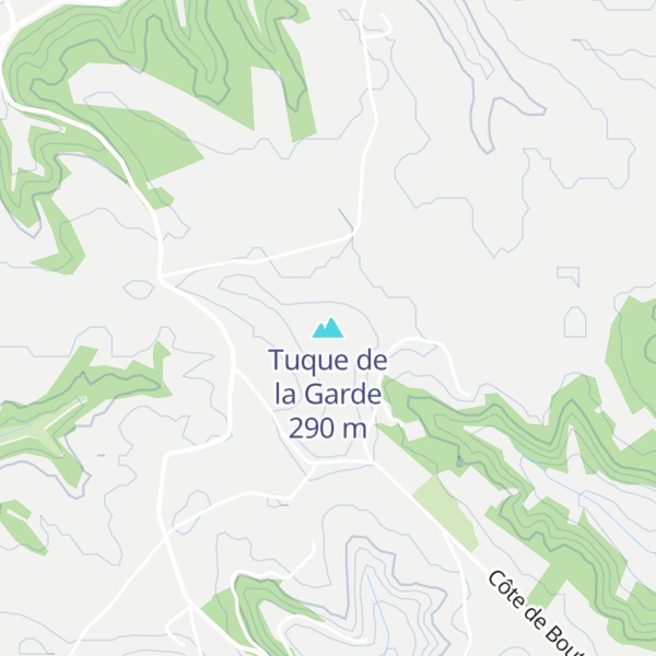 Map of Tuque de la Garde