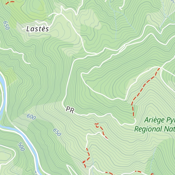Map of La Plagne d'Eros
