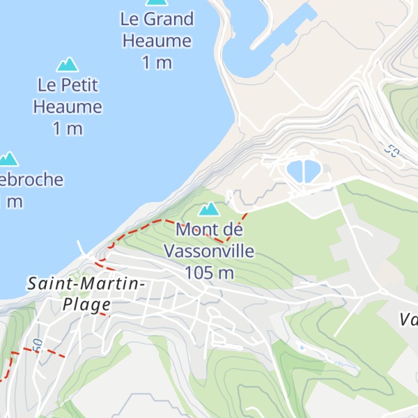 Map of Mont de Vassonville