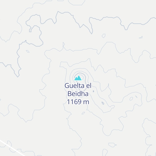Map of Guelta el Beïdha