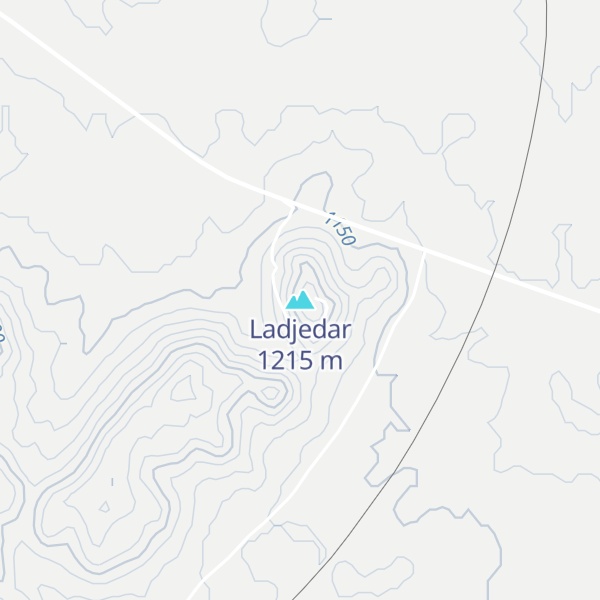 Map of Ladjedar