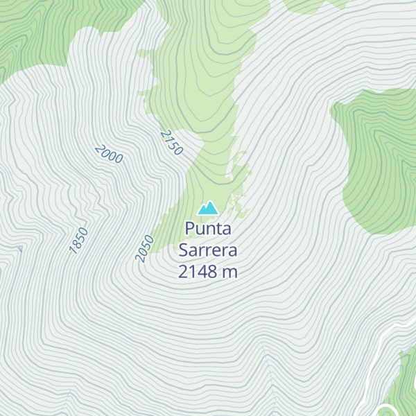 Map of Punta Sarrera