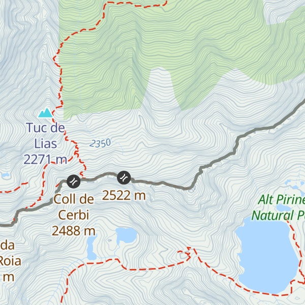 Map of Cabane de Montareing