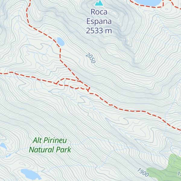 Map of Cabana del Fangassal